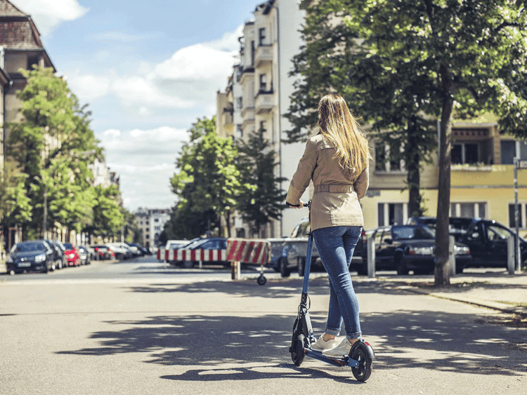 Electric scooter accident compensation claim